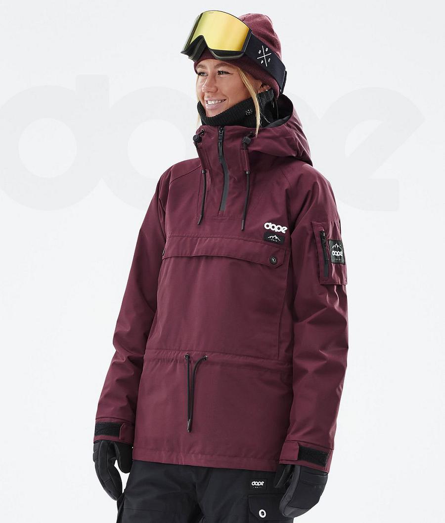 Dope Annok W Don Snowboard Jassen Dames Bordeaux | NLIS3437