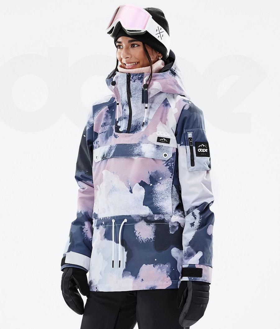 Dope Annok W Snowboard Jassen Dames Blauw Gekleurd | NLDN3425