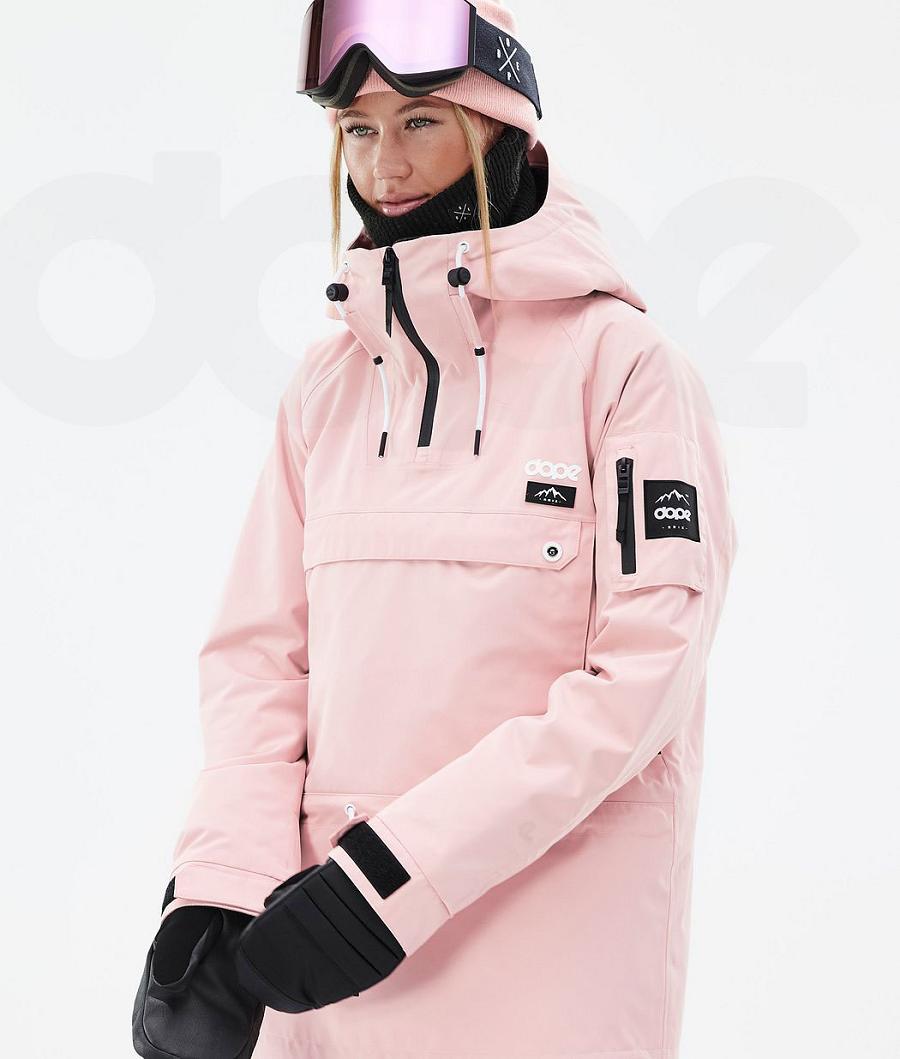 Dope Annok W Soft Ski-jassen Dames Roze | NLJJ3610