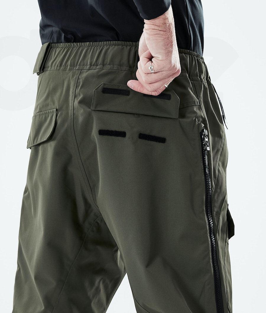 Dope Antek 2021 Ski Broek Heren Olijfgroen Groen | NLMA2612