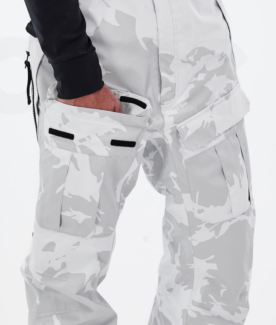 Dope Antek Ski Broek Heren Grijs Camo | NLRW2608