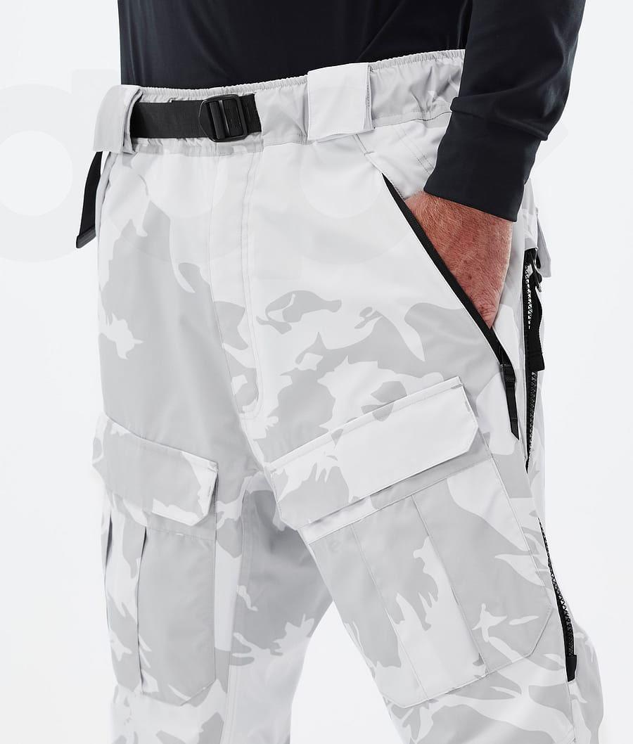 Dope Antek Ski Broek Heren Grijs Camo | NLRW2608