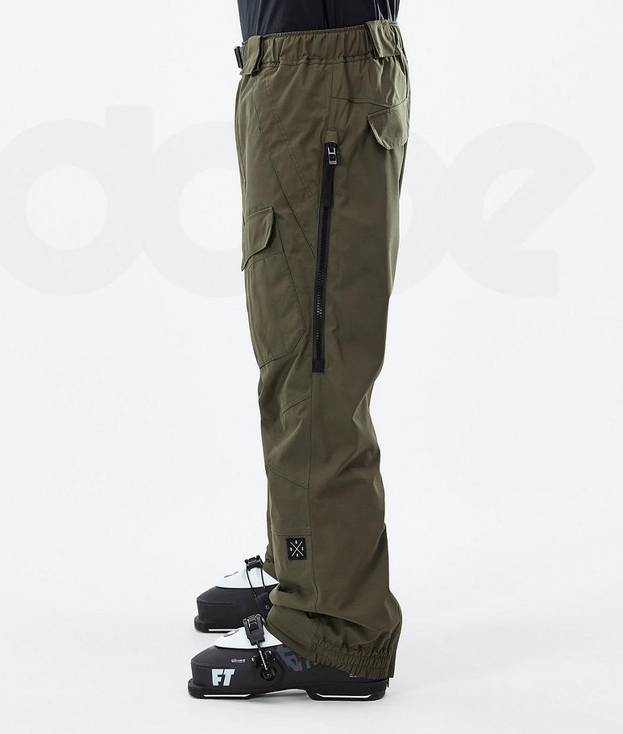 Dope Antek Ski Broek Heren Olijfgroen | NLUT2605