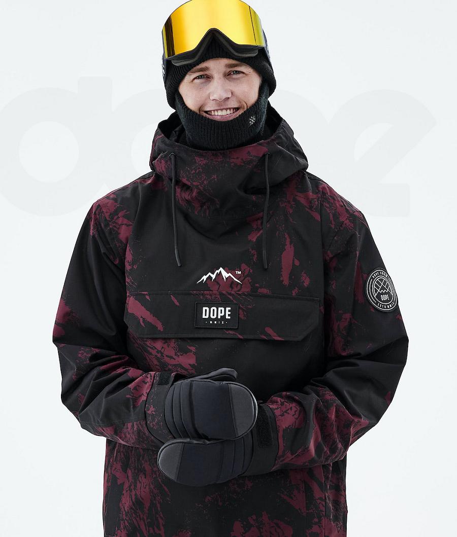 Dope Blizzard 2021 Paint Ski-jassen Heren Bordeaux | NLDN2910