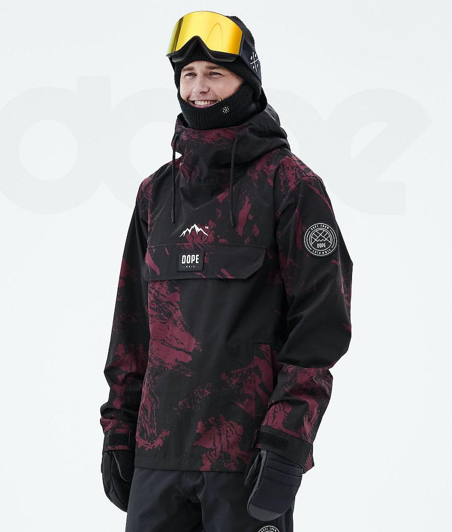 Dope Blizzard 2021 Paint Snowboard Jassen Heren Bordeaux | NLEX2778