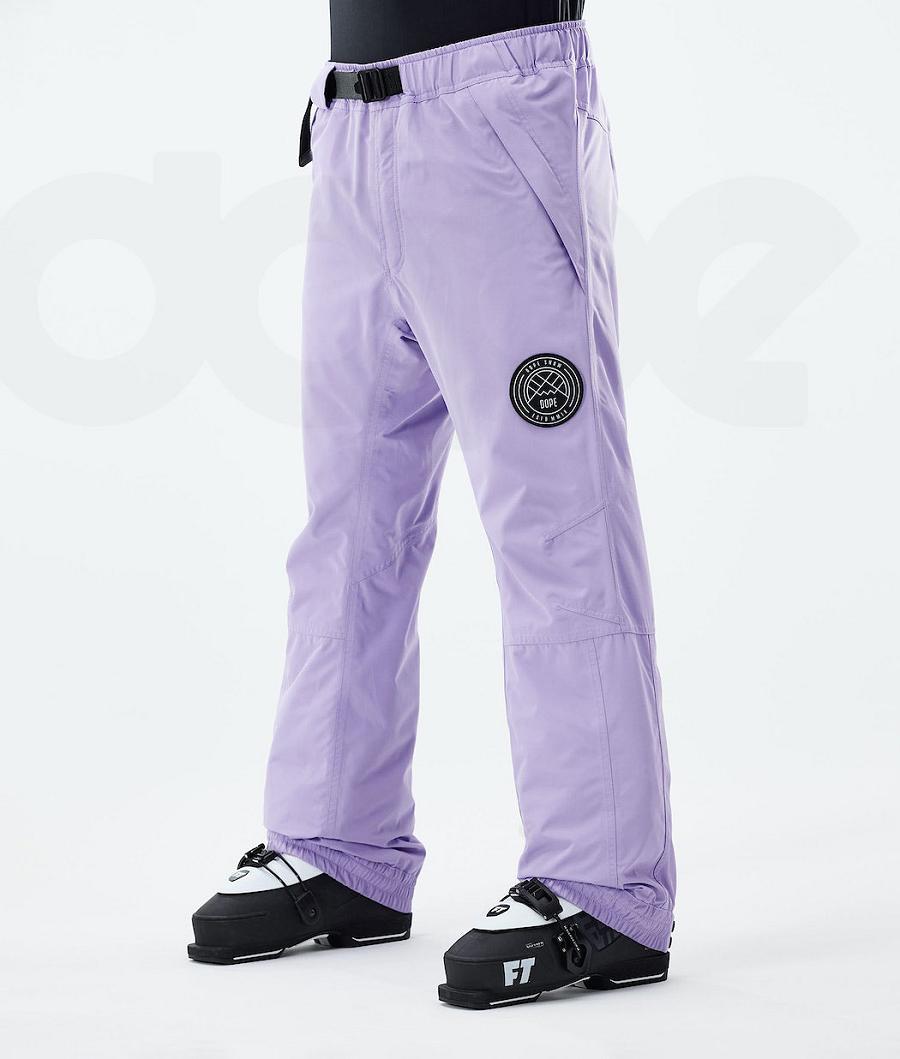 Dope Blizzard 2021 Ski Broek Heren Paars | NLDN2626