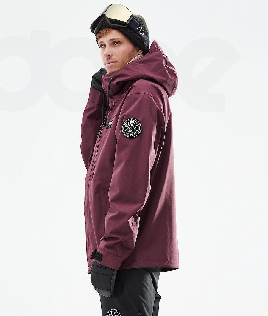 Dope Blizzard Full Zip 2021 Snowboard Jassen Heren Bordeaux | NLQZ2780