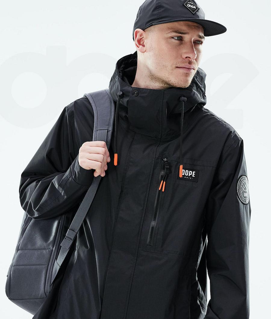 Dope Blizzard Light Full Zip Outdoorjassen Heren Zwart | NLJJ2692