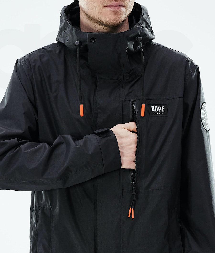 Dope Blizzard Light Full Zip Outdoorjassen Heren Zwart | NLJJ2692