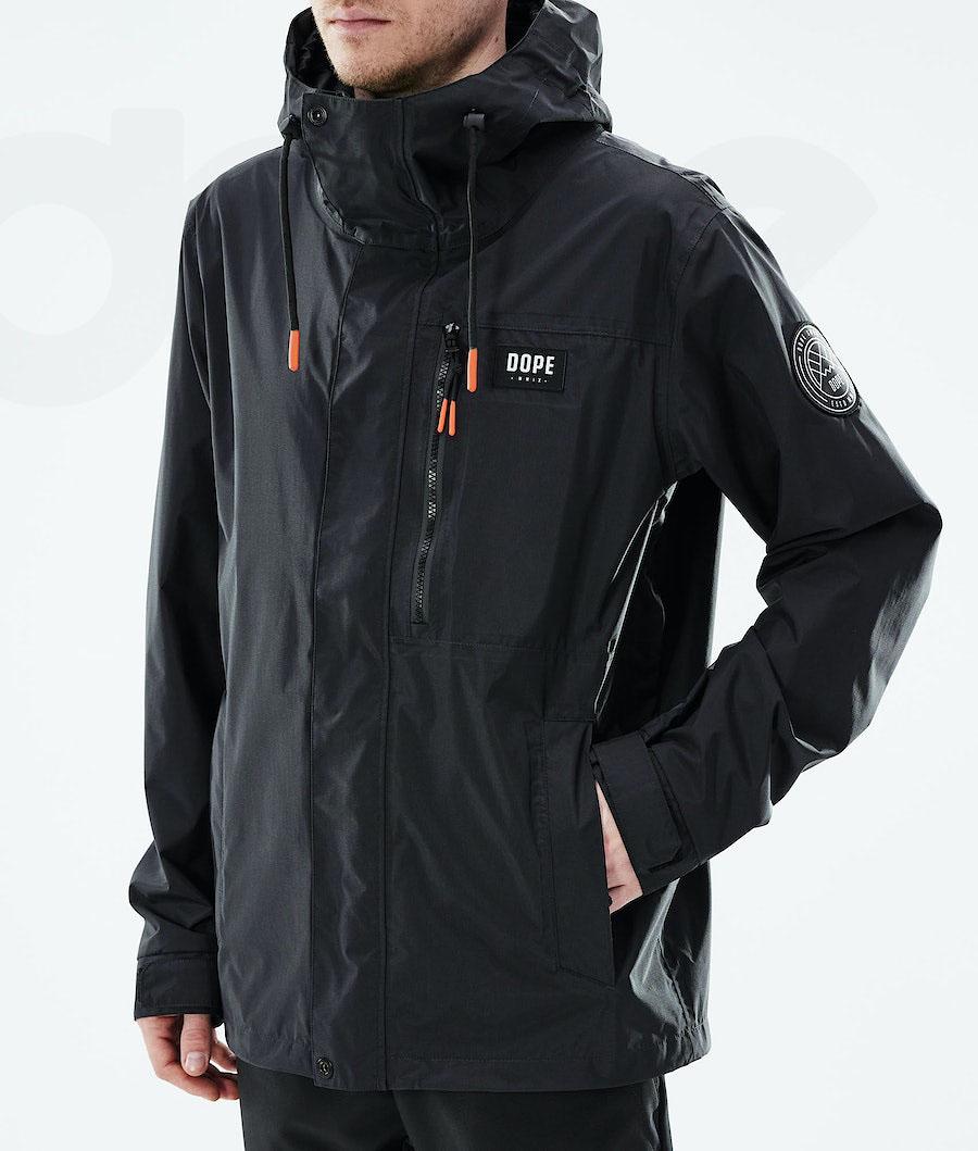 Dope Blizzard Light Full Zip Outdoorjassen Heren Zwart | NLJJ2692