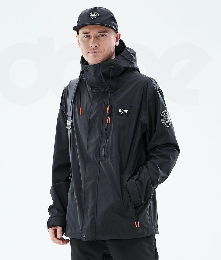 Dope Blizzard Light Full Zip Outdoorjassen Heren Zwart | NLJJ2692