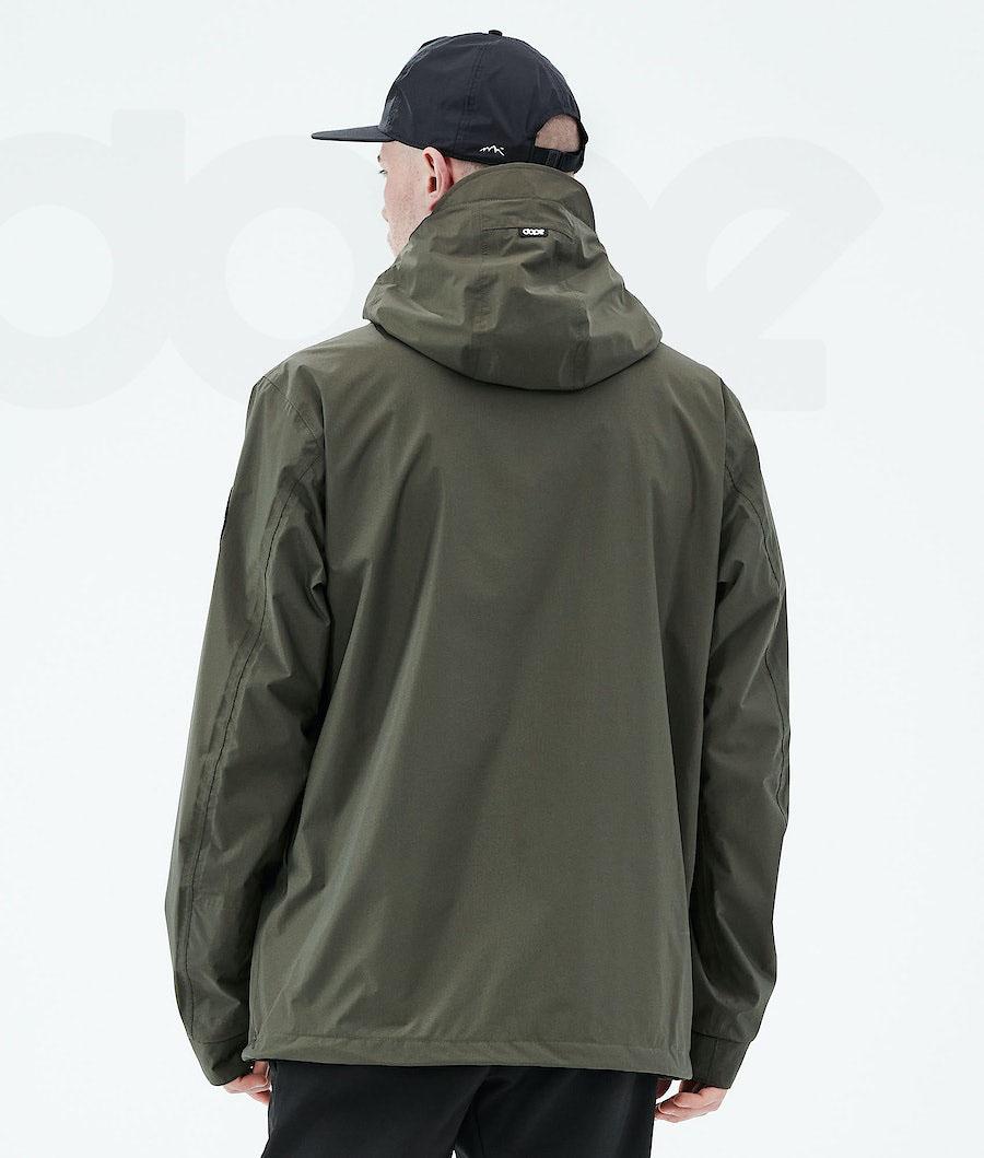 Dope Blizzard Light Outdoorjassen Heren Olijfgroen Groen | NLKI2691