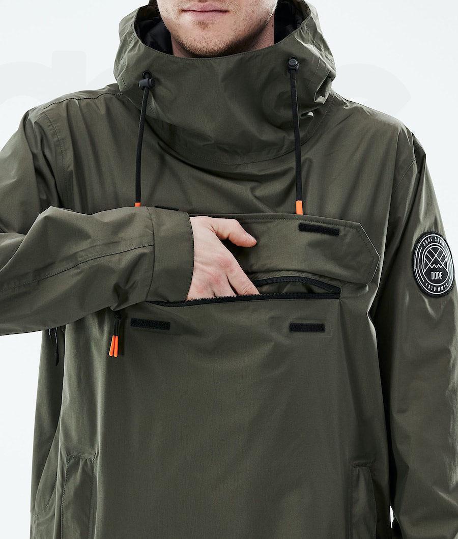 Dope Blizzard Light Outdoorjassen Heren Olijfgroen Groen | NLKI2691