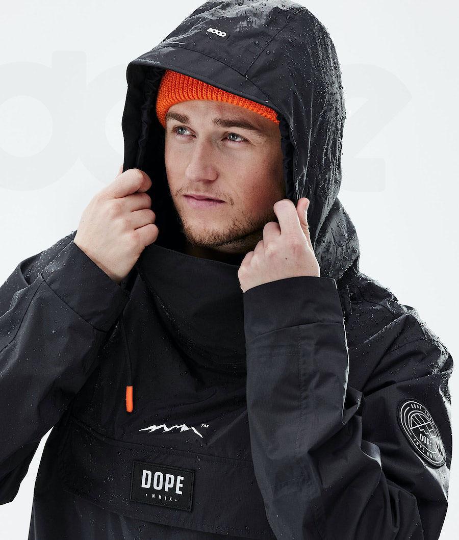 Dope Blizzard Light Outdoorjassen Heren Zwart | NLLH2690