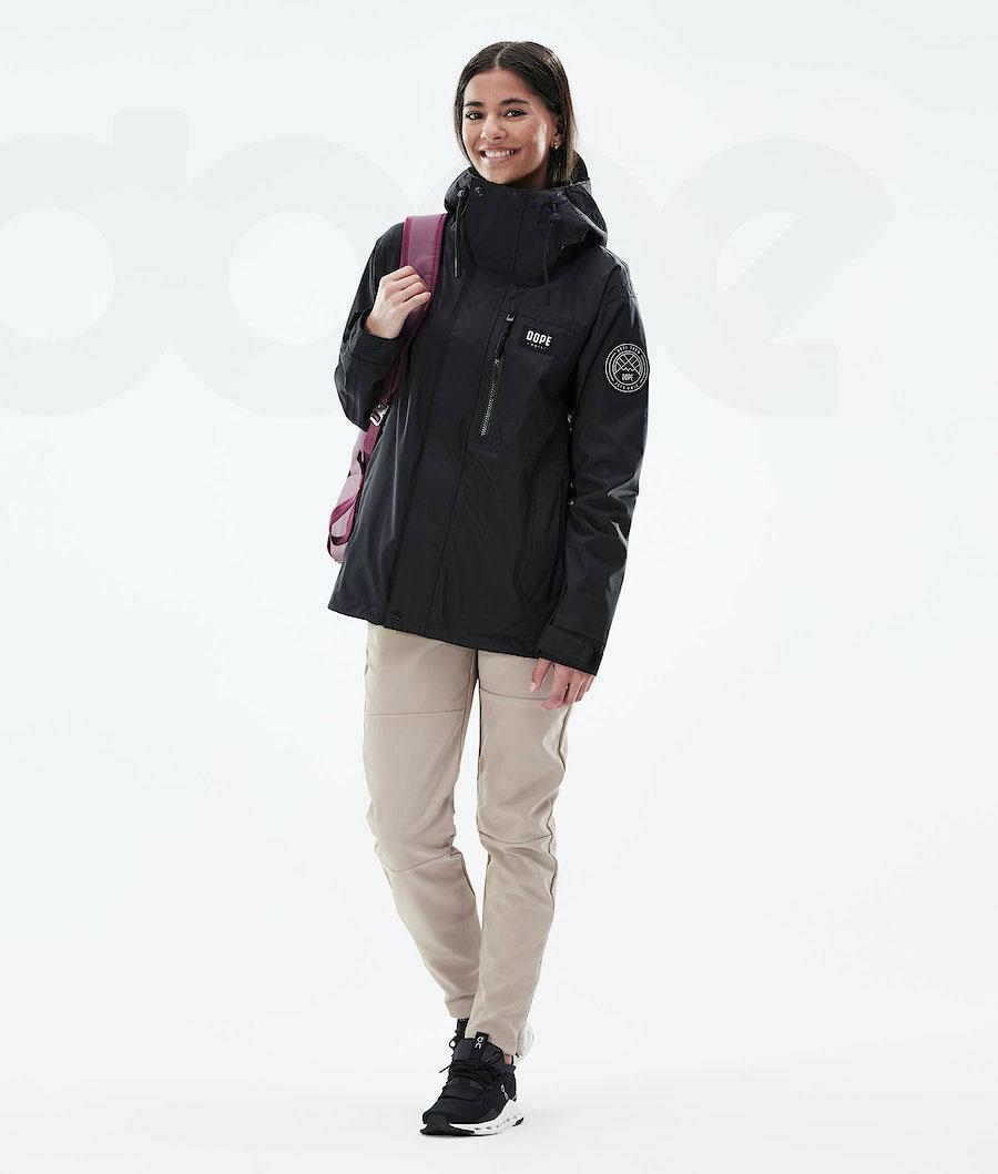 Dope Blizzard Light W Full Zip Outdoorjassen Dames Zwart | NLOR3723