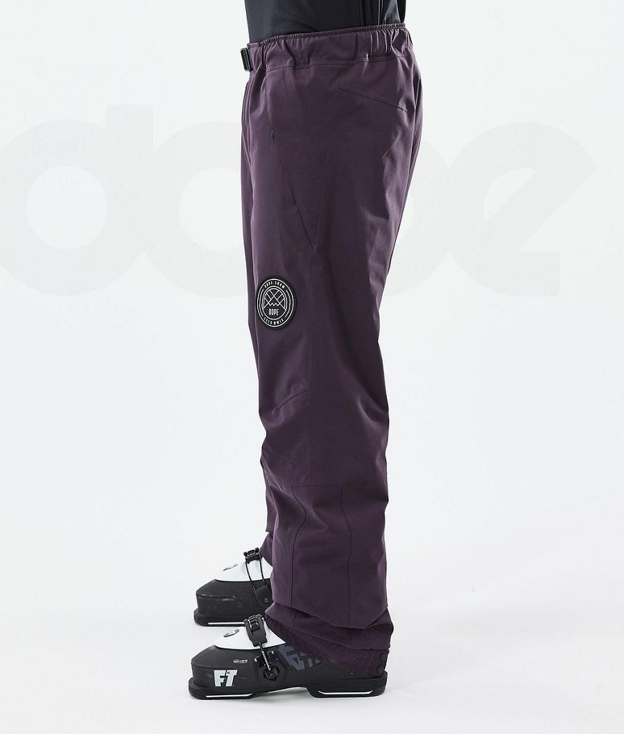 Dope Blizzard Ski Broek Heren Donkerpaars | NLHK2622