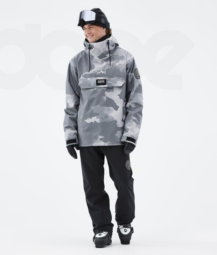 Dope Blizzard Ski-jassen Heren Grijs Camo | NLKI2904