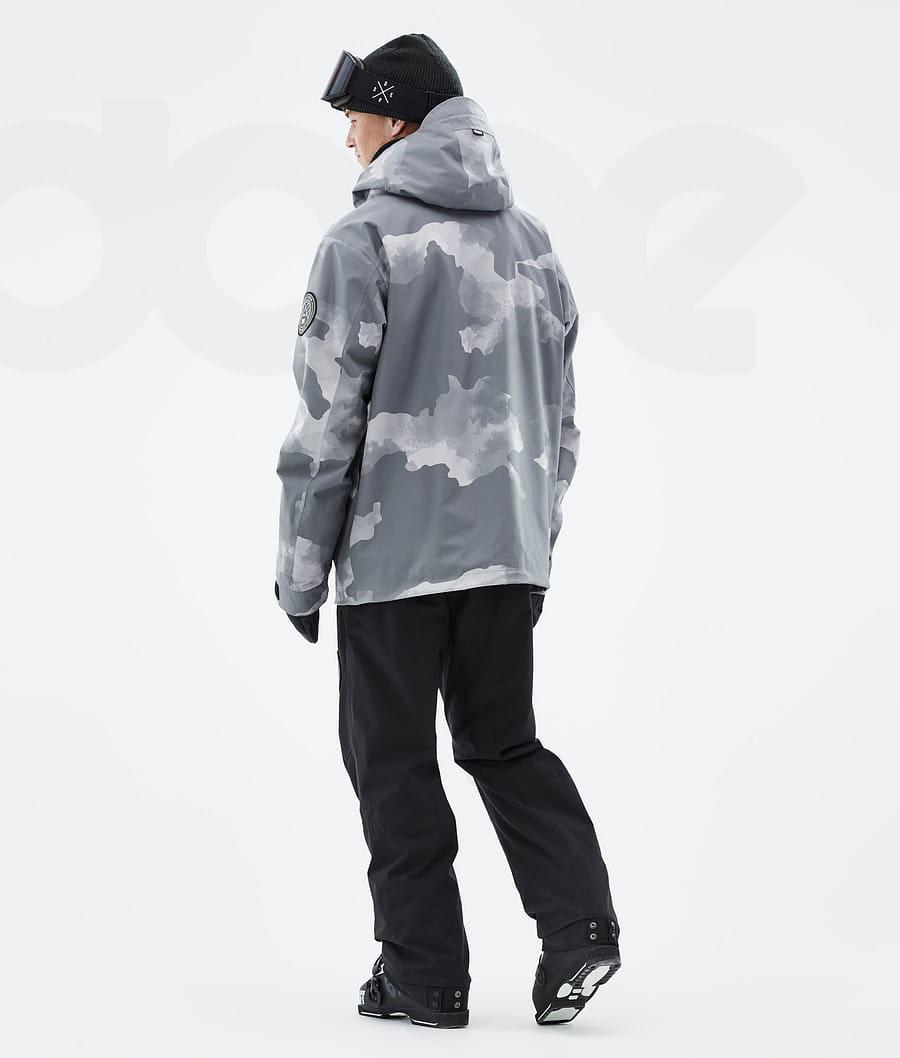 Dope Blizzard Ski-jassen Heren Grijs Camo | NLKI2904