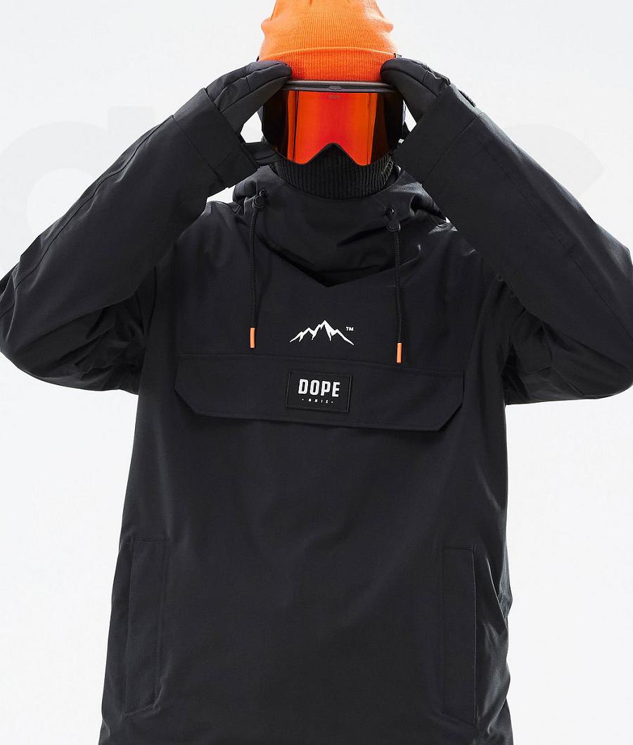 Dope Blizzard Ski-jassen Heren Zwart | NLFM2909