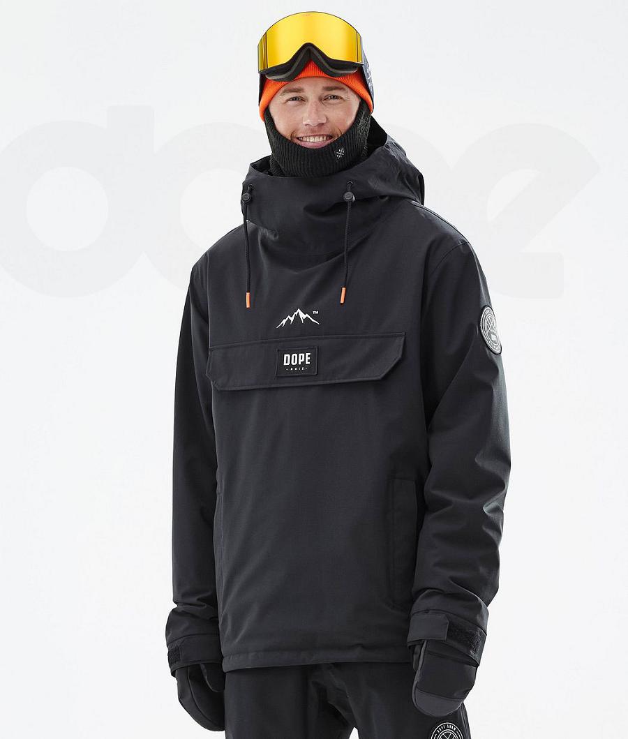 Dope Blizzard Ski-jassen Heren Zwart | NLFM2909