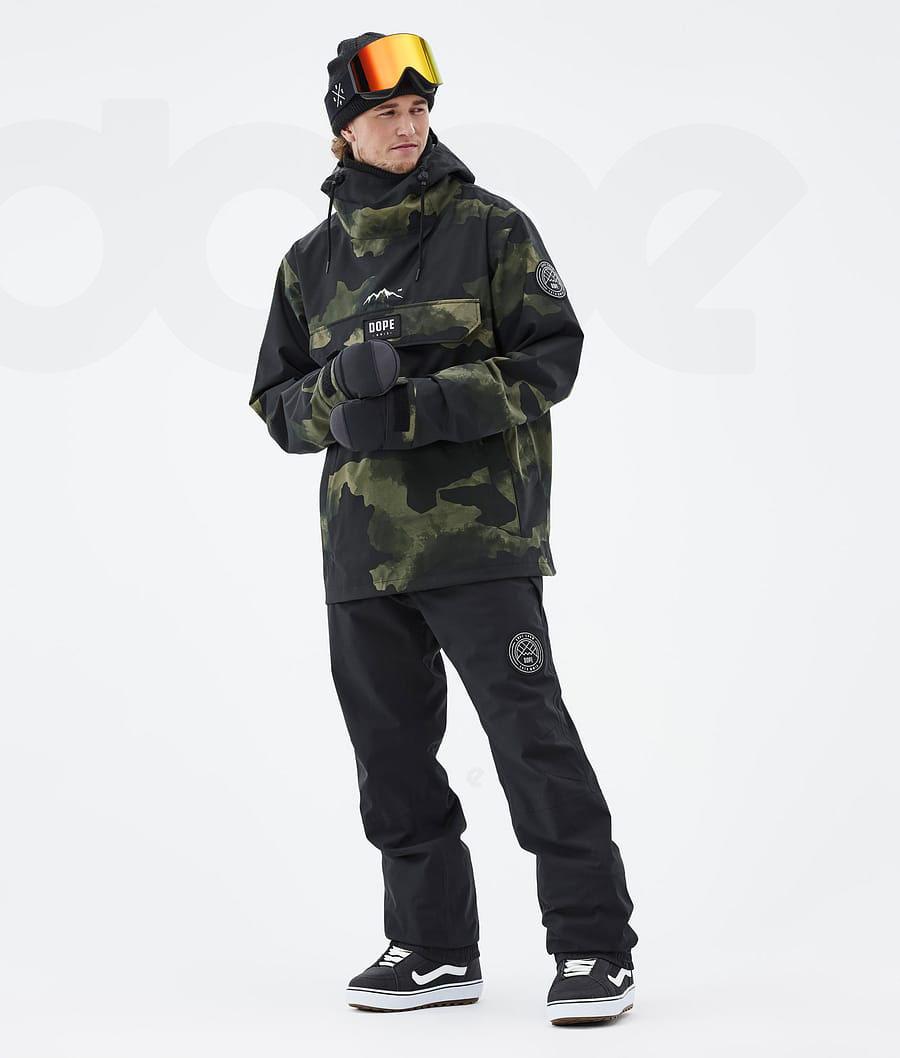 Dope Blizzard Snowboard Jassen Heren Groen Camo | NLHK2765