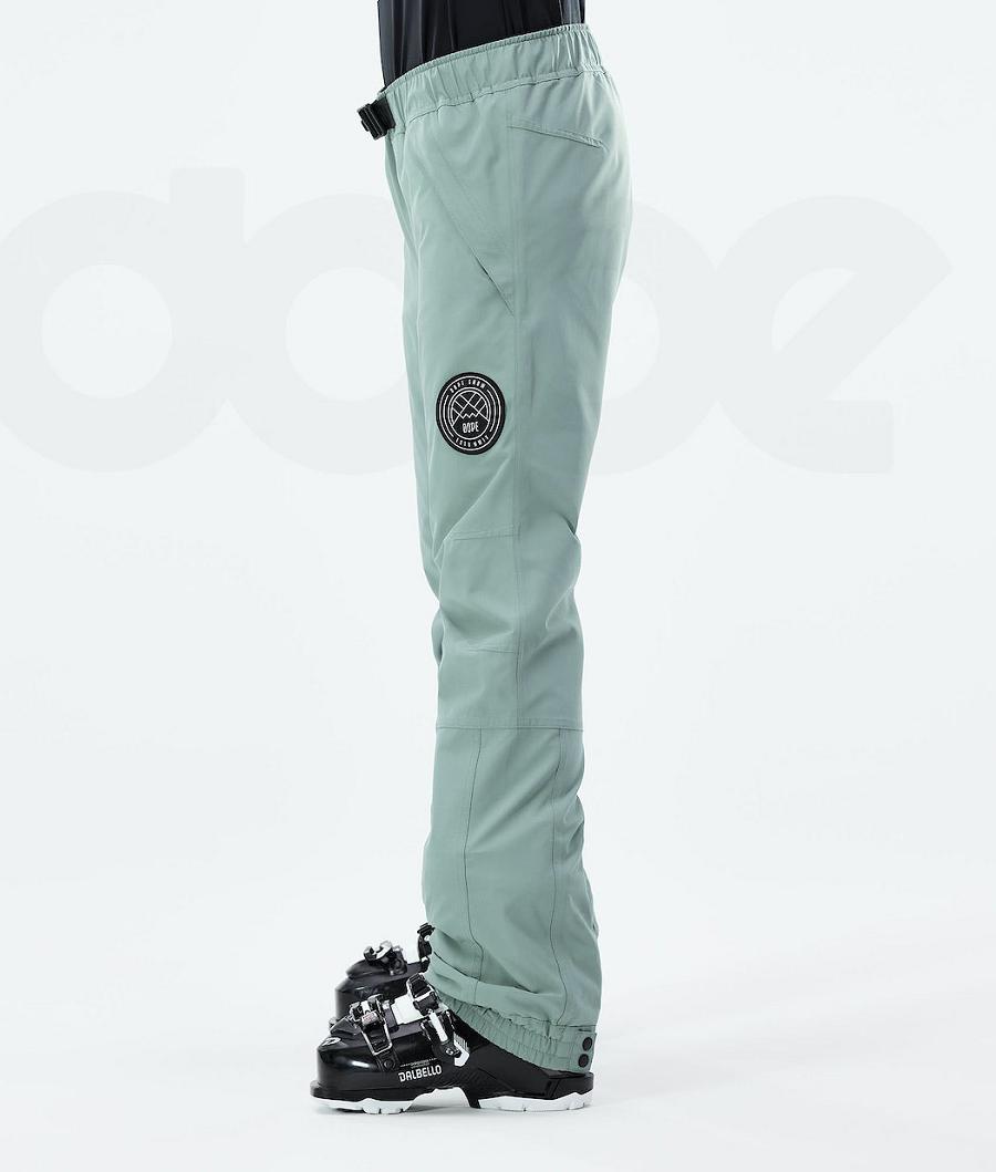 Dope Blizzard W 2021 Ski Broek Dames Groen | NLOR3313