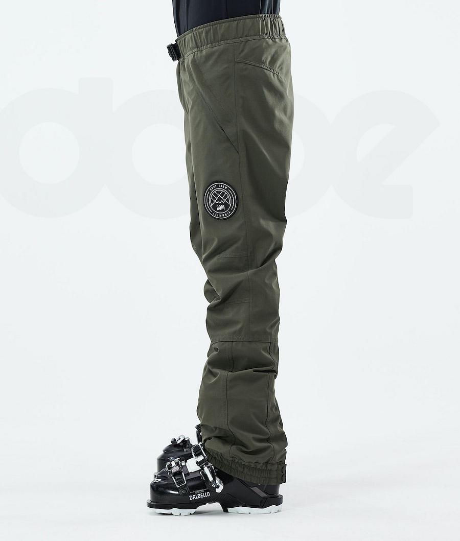 Dope Blizzard W 2021 Ski Broek Dames Olijfgroen Groen | NLPQ3312