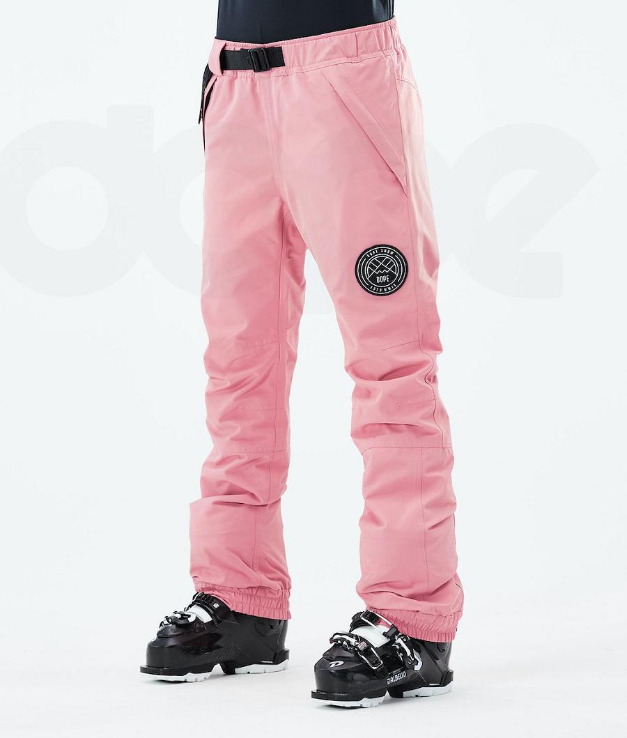 Dope Blizzard W 2021 Ski Broek Dames Roze | NLFM3308