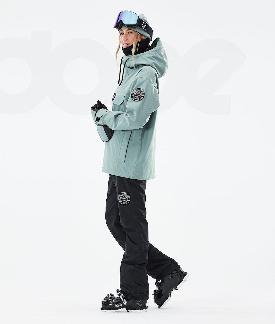 Dope Blizzard W 2021 Ski-jassen Dames Groen | NLWY3626