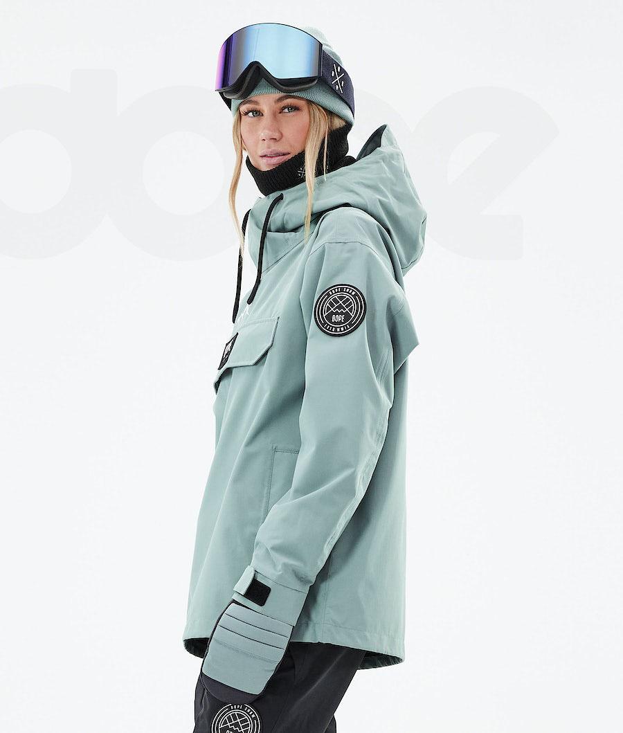 Dope Blizzard W 2021 Ski-jassen Dames Groen | NLWY3626