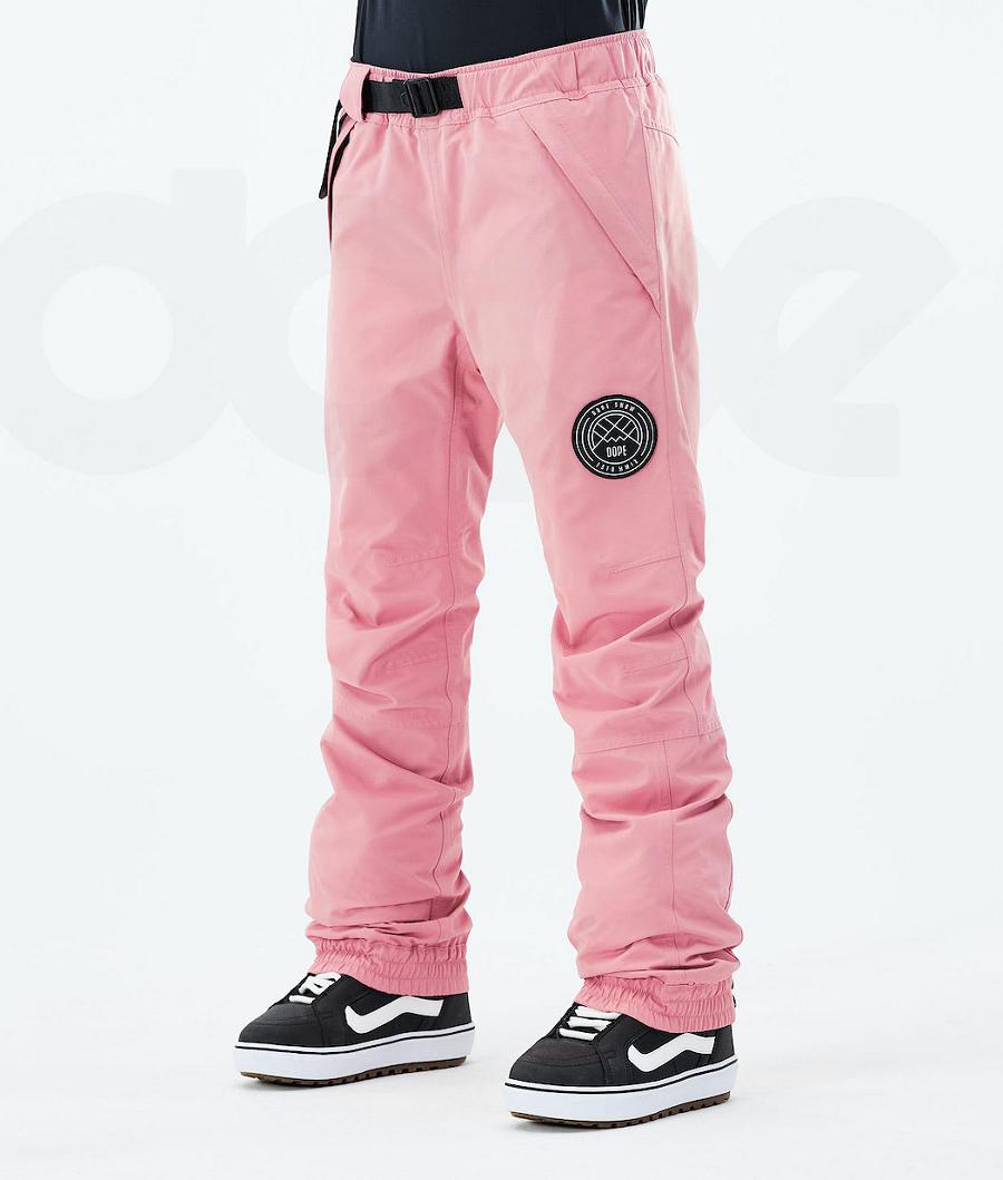 Dope Blizzard W 2021 Snowboard Broeken Dames Roze | NLYU3245