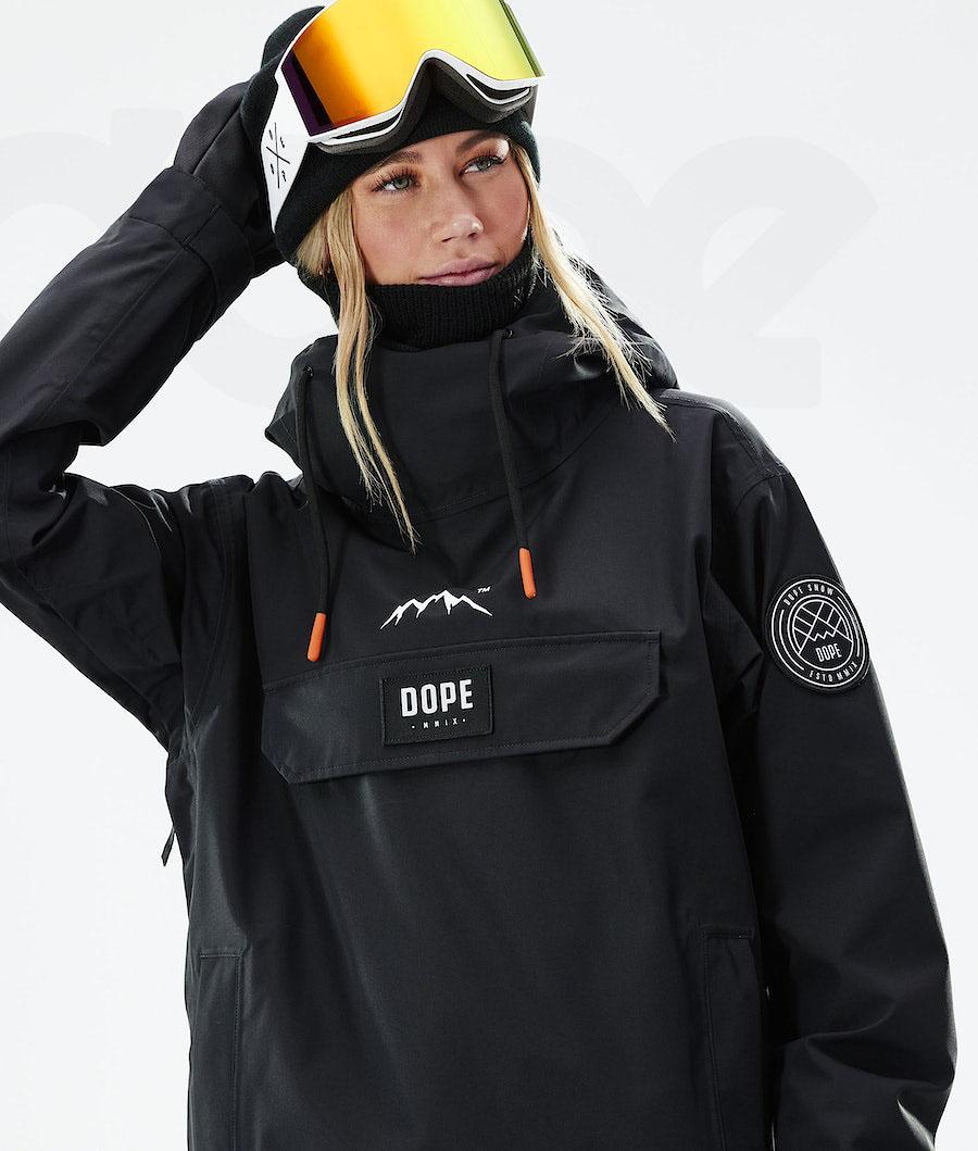 Dope Blizzard W 2021 Snowboard Jassen Dames Zwart | NLGL3457