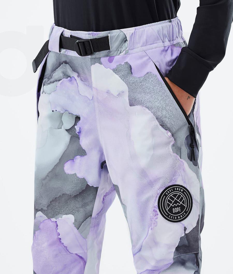 Dope Blizzard W Blot Ski Broek Dames Paars | NLYU3316