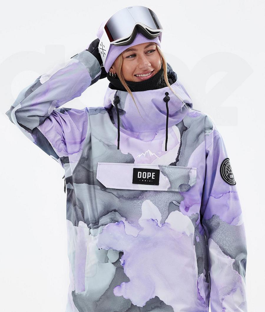 Dope Blizzard W Blot Ski-jassen Dames Paars | NLNB3629