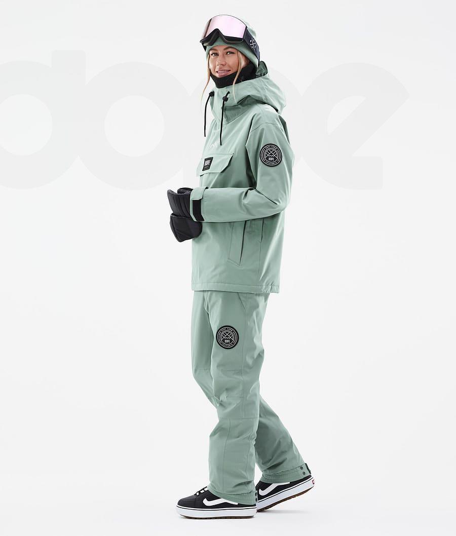 Dope Blizzard W Faded Snowboard Jassen Dames Groen | NLOR3463