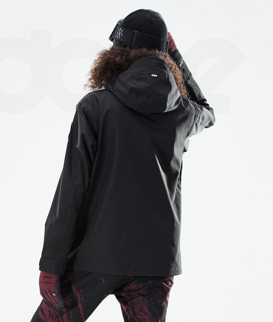 Dope Blizzard W Full Zip 2021 Snowboard Jassen Dames Zwart | NLYU3466