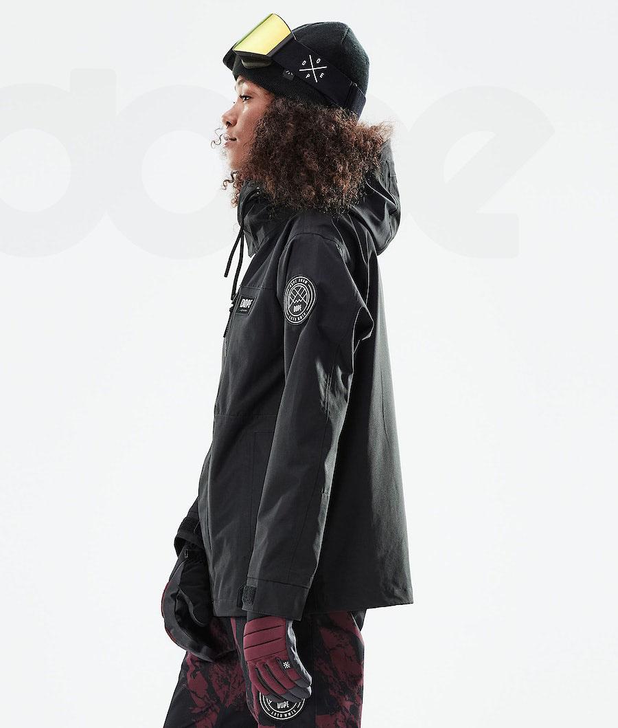 Dope Blizzard W Full Zip 2021 Snowboard Jassen Dames Zwart | NLYU3466