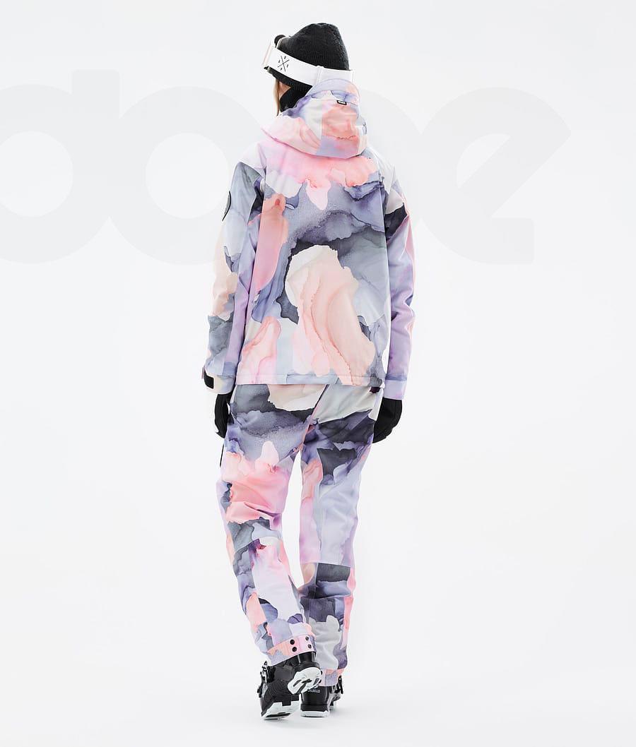 Dope Blizzard W Full Zip Ski-jassen Dames Gekleurd | NLPQ3636