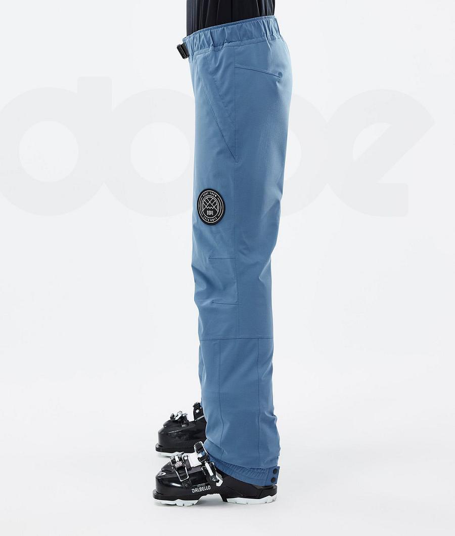 Dope Blizzard W Ski Broek Dames Blauw Grijs | NLHK3306