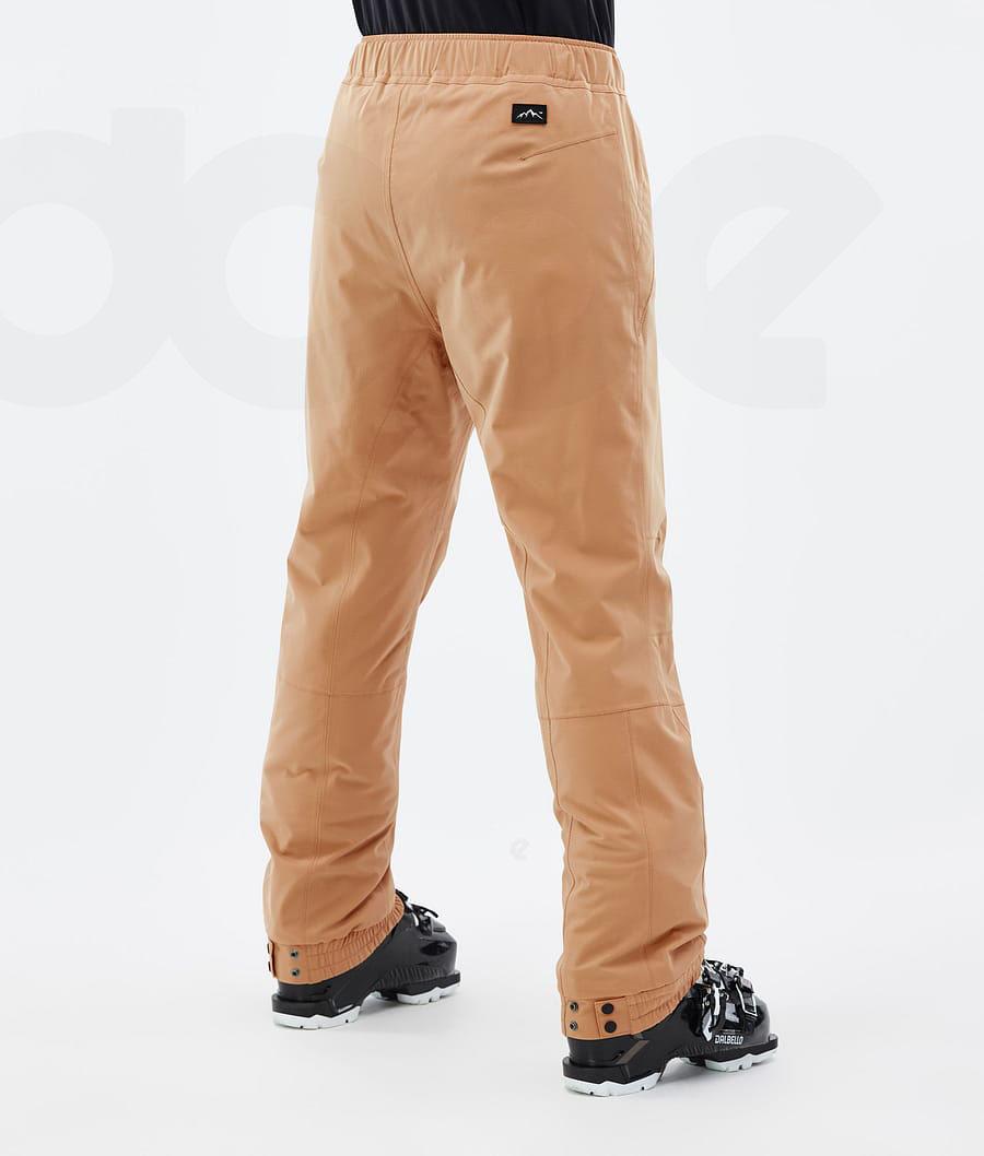 Dope Blizzard W Ski Broek Dames Khaki Geel | NLJJ3305