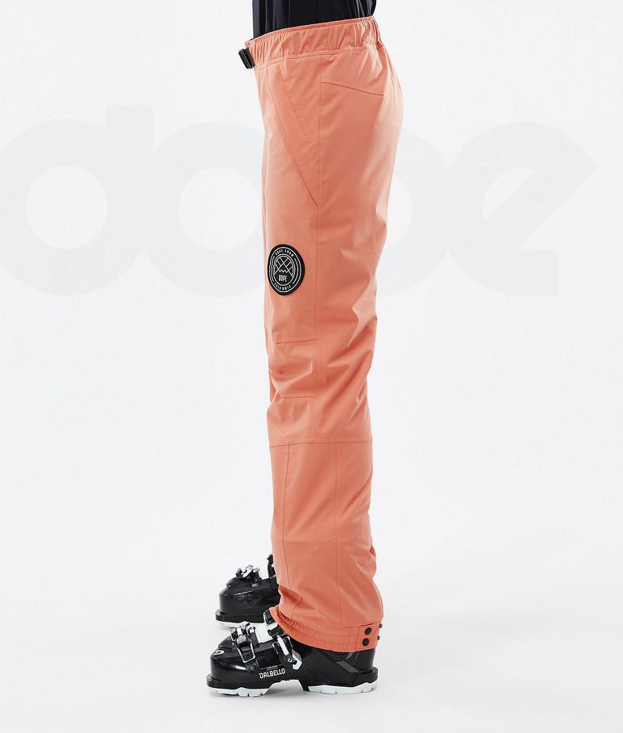 Dope Blizzard W Ski Broek Dames Oranje | NLZG3302