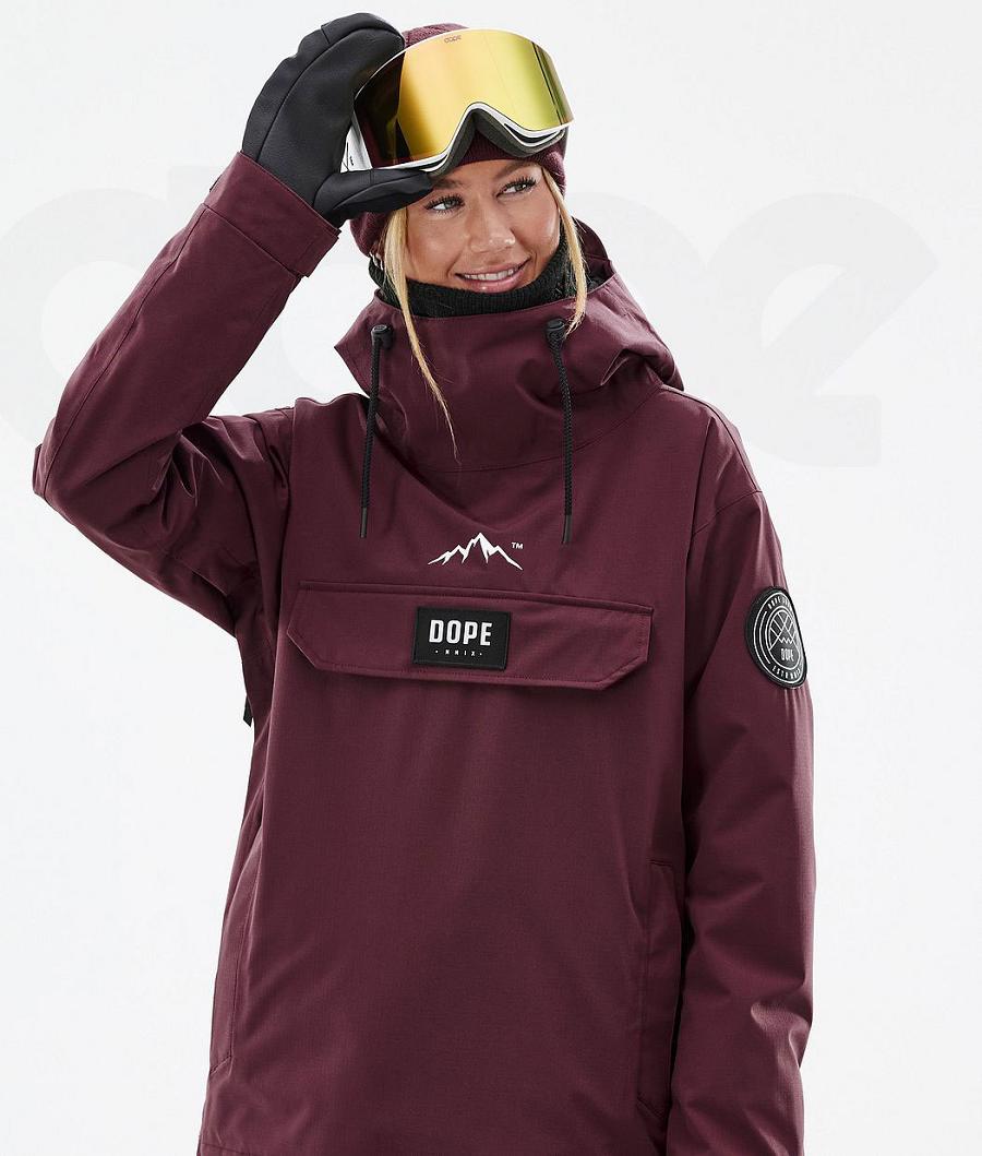 Dope Blizzard W Ski-jassen Dames Bordeaux | NLAP3617