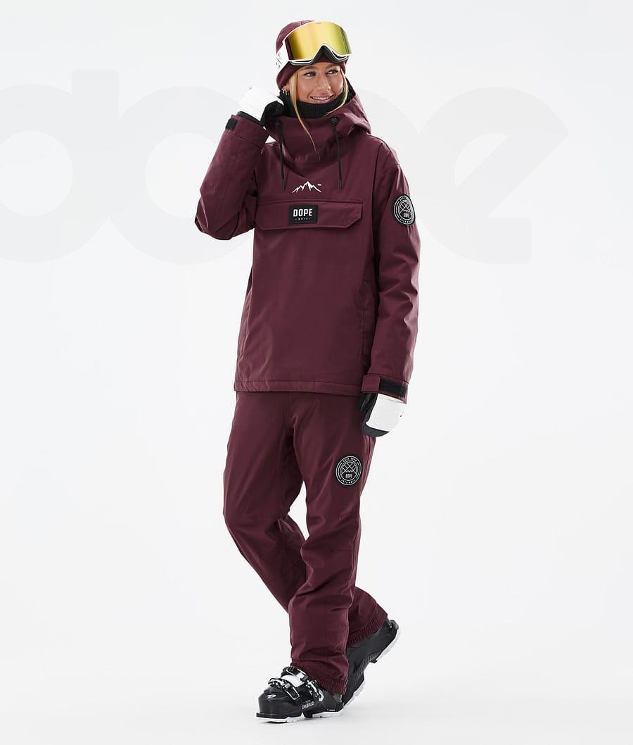 Dope Blizzard W Ski-jassen Dames Bordeaux | NLAP3617