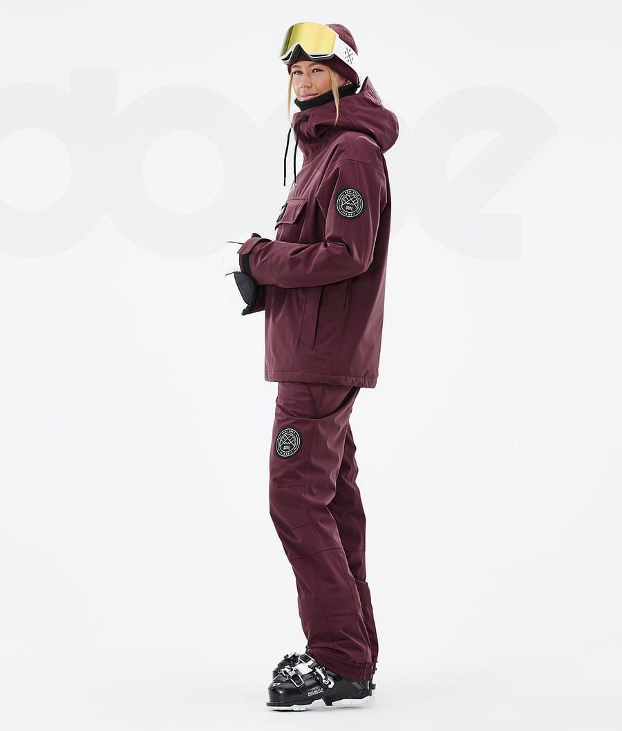 Dope Blizzard W Ski-jassen Dames Bordeaux | NLAP3617