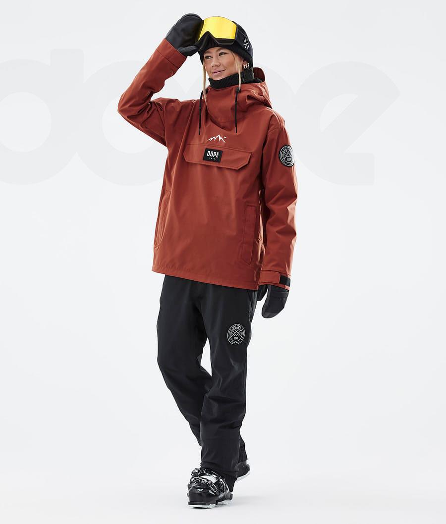 Dope Blizzard W Ski-jassen Dames Rood | NLOR3619