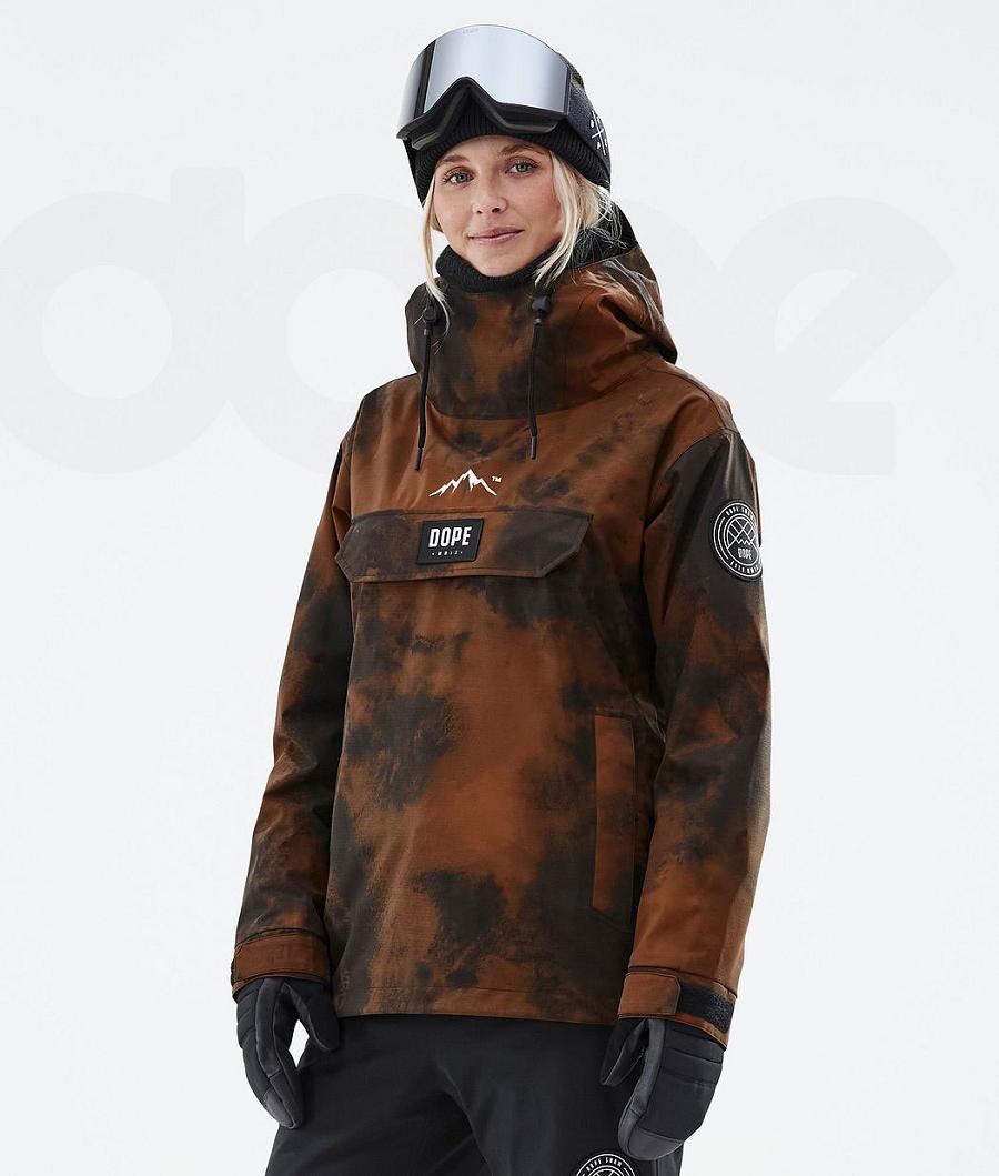 Dope Blizzard W Smudge Ski-jassen Dames Oranje | NLIS3645