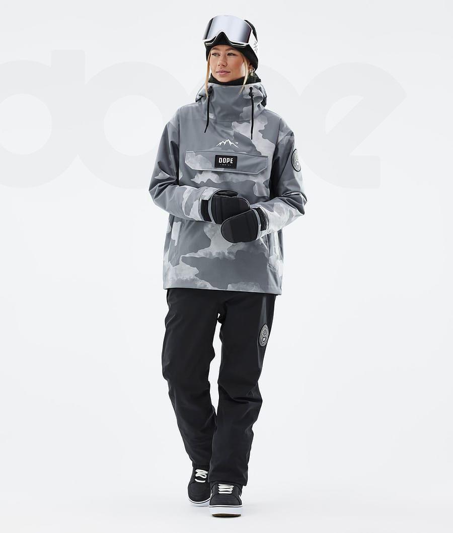 Dope Blizzard W Snowboard Jassen Dames Grijs Camo | NLZG3451