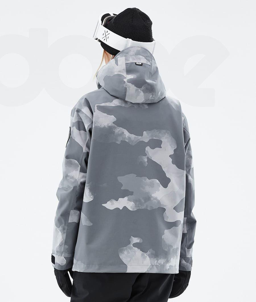 Dope Blizzard W Snowboard Jassen Dames Grijs Camo | NLZG3451