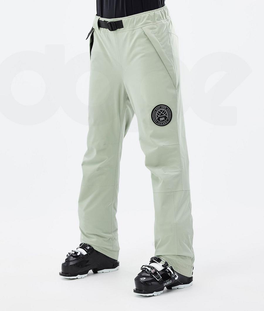 Dope Blizzard W Soft Ski Broek Dames Groen | NLEX3319