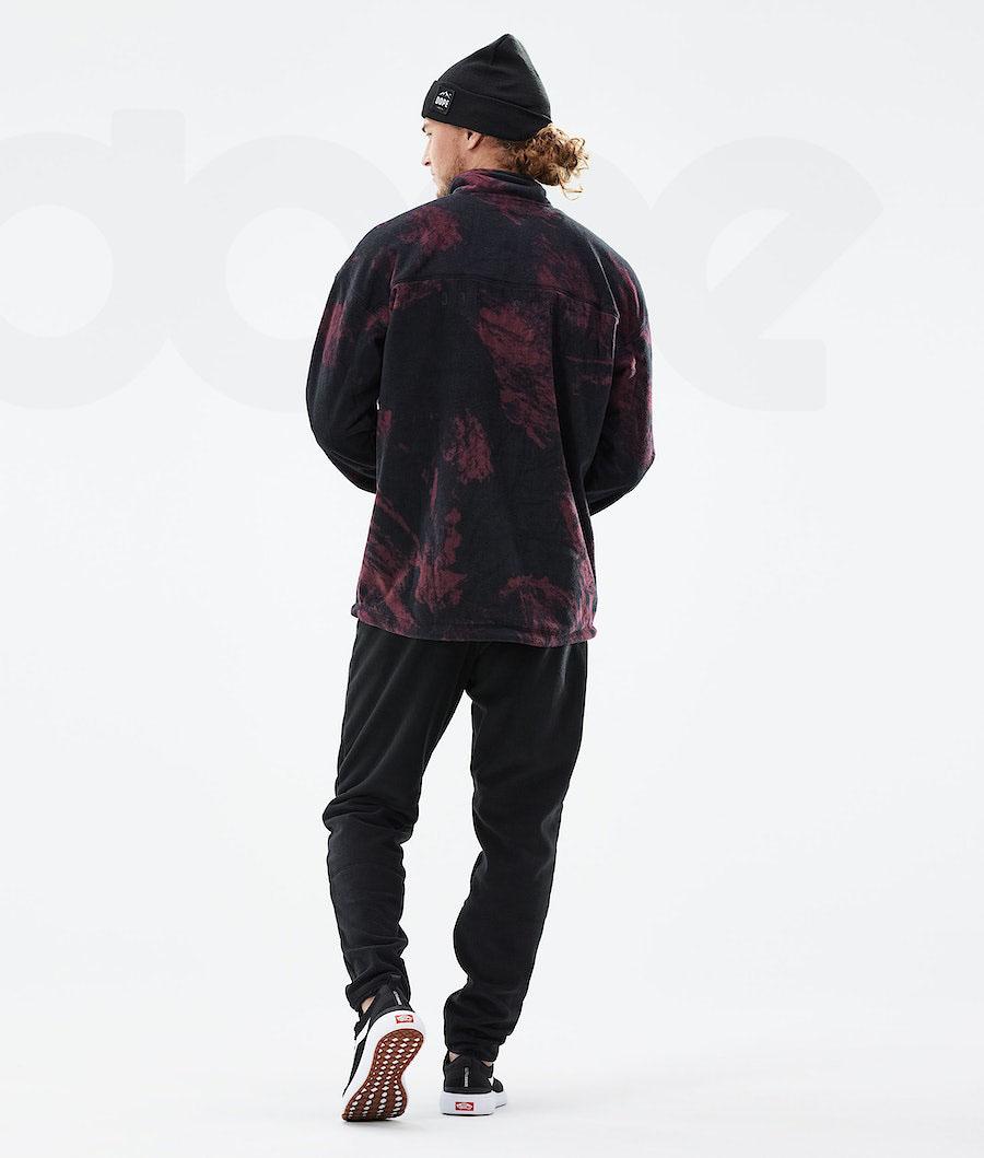 Dope Comfy 2021 Paint Vlies Heren Bordeaux | NLYU3032